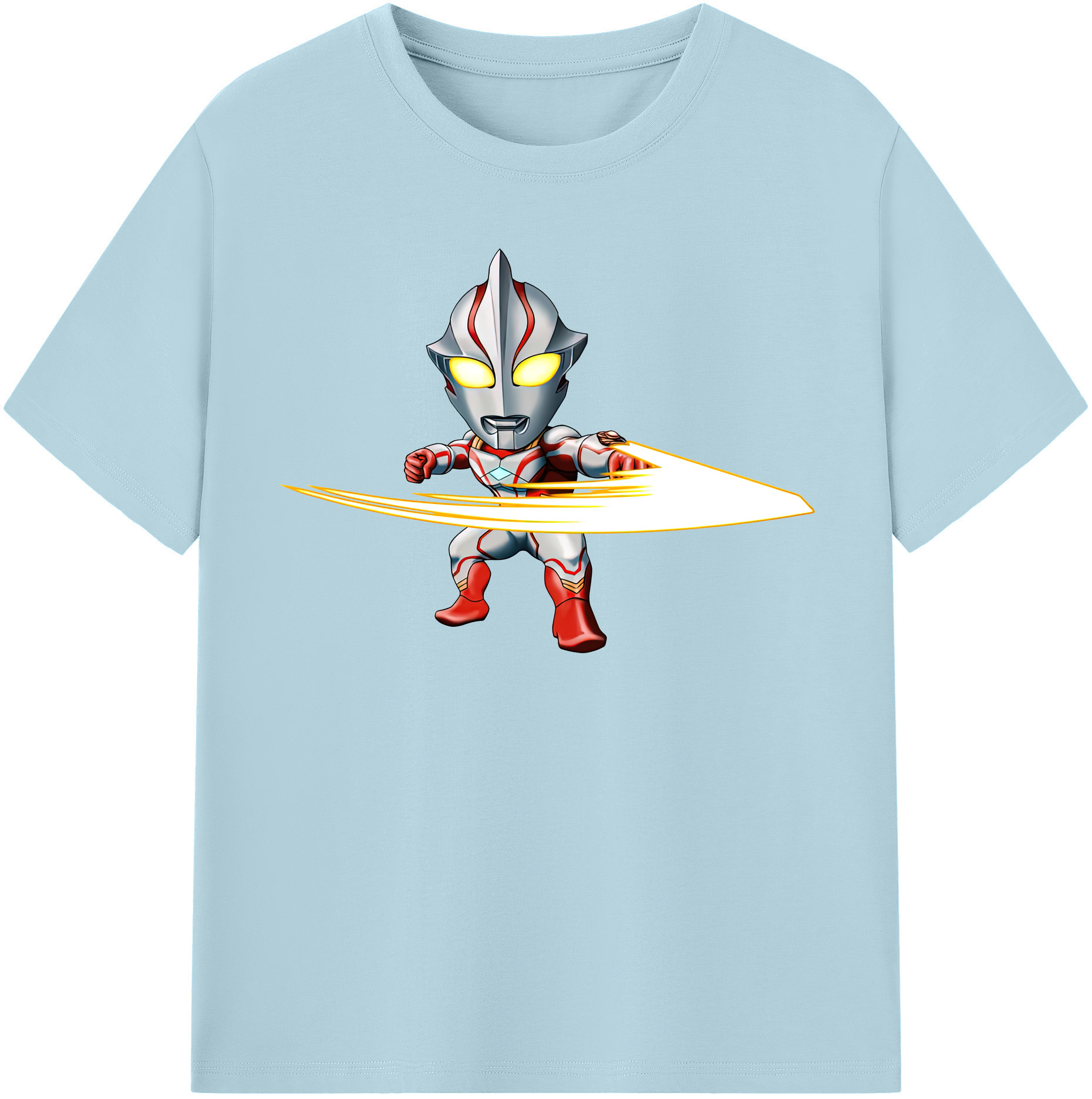 （画像用） ウルトラマン Ultraman 綿100％半袖Tシャツ（フロントプリント）
